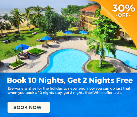 Book 10 nights, 2 Free